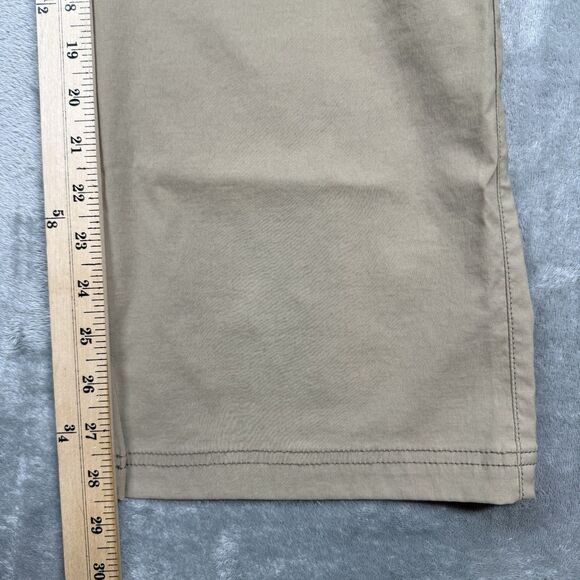 Athleta Cargo Pants Women’s 10P Khaki Nylon Mariposa Workout Sport Hiking Casual - Picture 8 of 10